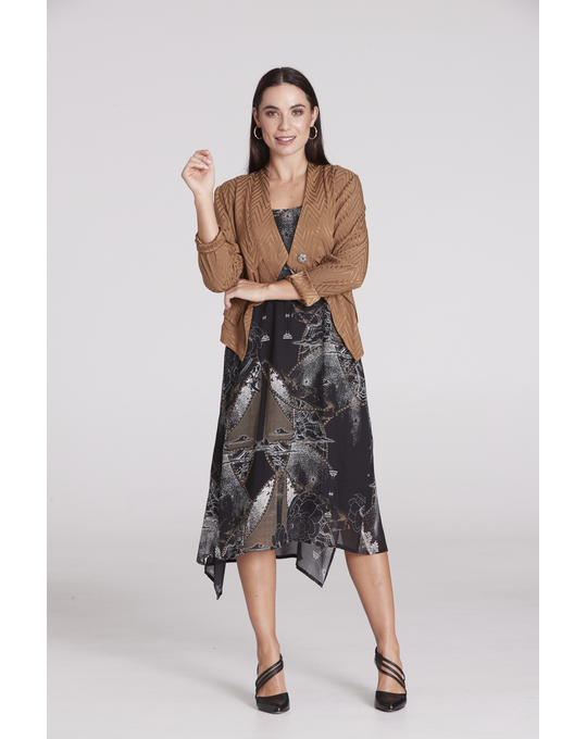 OBI FREQUENCY PLEAT JACKET