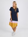 ELM DIVERGE TEE DRESS
