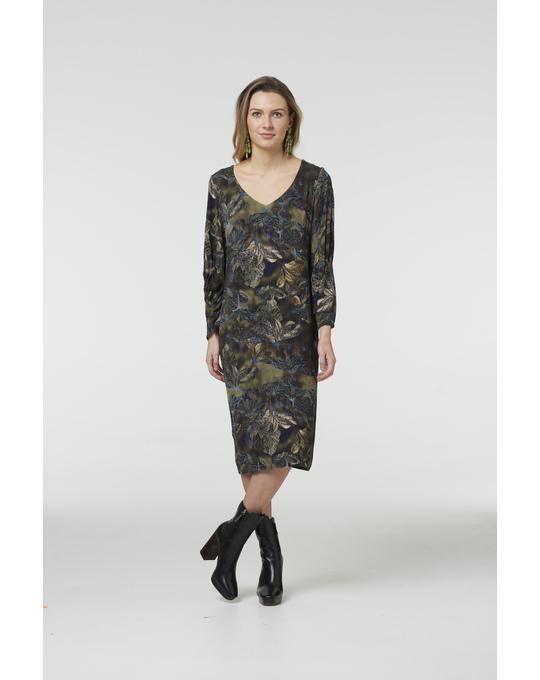 OBI FLEUR DE LIS COCOON DRESS