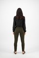 VASSALLI SKINNY LEG ANKLE GRAZER PRINTED PONTI  PULL ON PANT