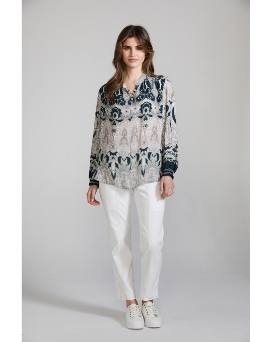 LANIA DAMASK SHIRT