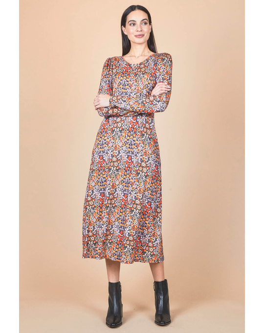 ANNE MARDELL BARDOT DRESS