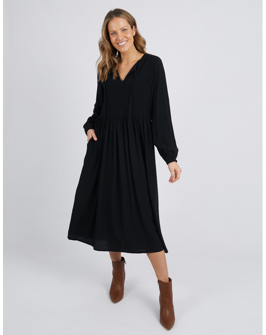 ELM LOTTIE MIDI DRESS