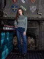  VASSALLI MERINO BASIC LONG SLEEVE POLO NECK TOP