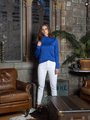  VASSALLI MERINO BASIC LONG SLEEVE POLO NECK TOP