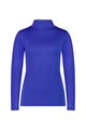  VASSALLI MERINO BASIC LONG SLEEVE POLO NECK TOP