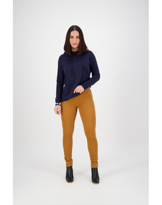VASSALLI SKINNY LEG PULL ON CORD PANT