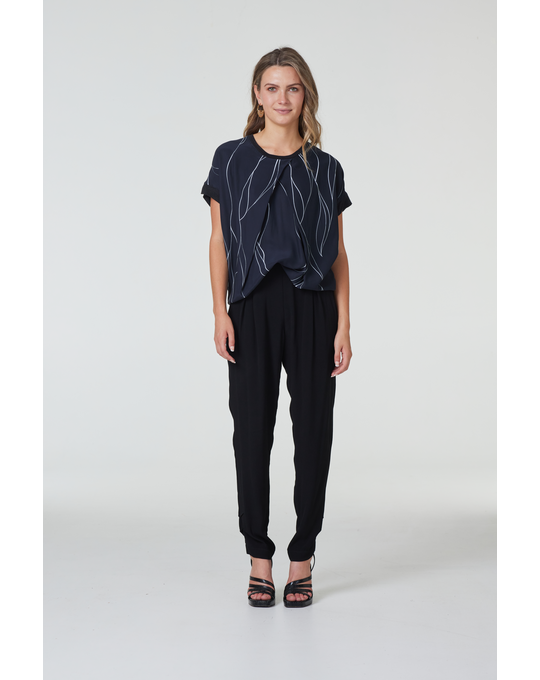 OBI PICASSO PLEAT TOP