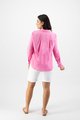 VASSALLI TAB SLEEVE SHIRT WITH PLEAT BACK NECK DETAIL